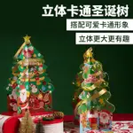 小聖誕樹  迷你聖誕樹裝飾 迷你聖誕樹 桌上聖誕樹 聖誕樹DIY材料包 聖誕節聖誕樹DIY材料包手工製作立體  CR3L