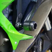 SATO RACING Kawasaki Ninja ZX-6R ZX636 2013-18 Frame Sliders [K-ZX613FS-BK]