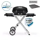 Napoleon TravelQ Pro with Scissor Cart - 2 Burner Portable Gas BBQ