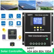 100A MPPT Solar Charge Controller 12V 24V 36V 48V Battery PV Regulator Charger