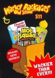 2023 TOPPS WACKY PACKAGES OLD SCHOOL 11 COMPLETE MASTER 58 BASE CARD SET + BOX