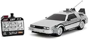 Jada Toys 1:16 Scale Time Machine Remote Control Vehicle Toy