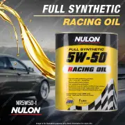 Premium Quality Nulon Full Synthetic SYN 5W50 Racing Car Engine Oil 1L NR5W50-1
