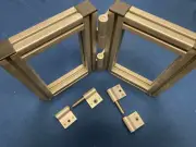 US Made 80/20 Extrusion Frame T-Slotted Heavy Duty Precision Lift Off Hinge