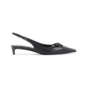 [Dolce & Gabbana] Dolce & Gabbana-Black Lamb Leather Pumps-Donna 36 IT