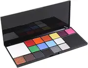 Facial Body Color 18 Colors Portable Water Activates Compact Make -up Facing Facet for Vacation Role Play Cosplay Party