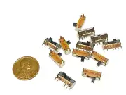 12 Pieces SK-13D07vg3 Slide switch 1p3t 4 Pin SWITCHES Tactile PCB vg E18