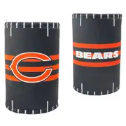 2x NFL Chicago Bears 11.5cm Stubby Can/Bottle Beverage Storage Sleeve Holder