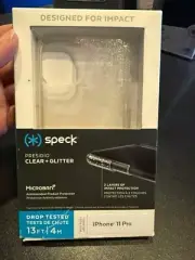 Speck Presidio iPhone 11 Pro Case - Clear/Glitter
