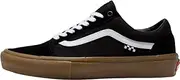 [Vans] Men's Skate Old Skool Sneaker, Black/Gum, Size 12