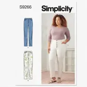 Vintage Chic Women's Jeans Sewing Kit, Code 9266, Sizes 10-18, White