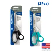 All Purpose Scissors 8 in.Blade - 2pcs (Assorted Colors)