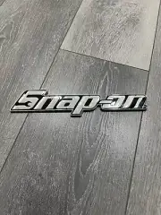 Snap On Epiq Tool Box Logo Metal Classic Chrome Badge Emblem Decal Silver