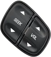 Vuzmode Car Cruise Control Button, for Buick, for Rainier 2004 2005 2006 2007 21997738 Car Steering Wheel Radio Volume Control Switch Button Auto Parts 1999443 Steering Wheel Control Switch Buttons(BL