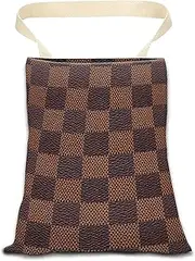 ANKVRP Car Trash Can, Durable Hanging Car Trash Garbage Bag, Cute Automotive Garbage Cans Organizer, Luxury Checkered