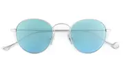 Eyepetizer Julien C.1-43F Men's Sunglasses Silver Size 48