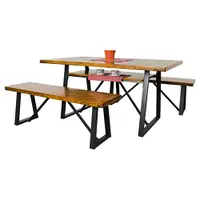 在飛比找PChome24h購物優惠-AS-賽拉集層柚木5尺餐桌椅組-150x90x75cm(一桌