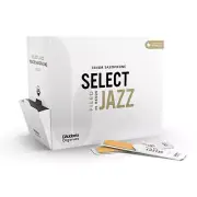 D'Addario Organic Select Jazz Filed Tenor Saxophone Reeds, 3 Soft, 25-Pack