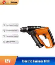 WX382 Cordless Hammer Drill Percussion Drill 12V Household Multifunctional Pisto