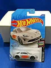 HOT WHEELS ALPINE A110 CUP HW RACE DAY #3/10 SILVER DIE-CAST 1:64 SCALE NEW