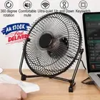 USB Desk Fan Table Fan Small Portable USB Powered Mini Cooling Quiet