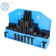 58 Pack 1/2 T-Slot Clamping Kit Mill Machinist Set With 3/8-16 Studs