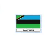 Patch Badge Printed Flag Zanzibar Tanzania