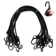 Heavy Duty Bungee Cords 10PK 32-Inch Bungee Cords with Finger-Hole Hooks, Ide...