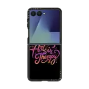 Galaxy Z Flip7 Impact Magnetic Case Art Is Therapy