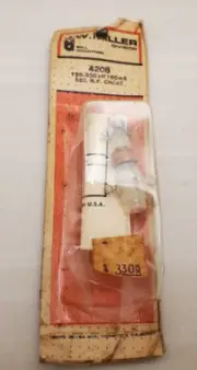 JW Miller 4208 120-330 uH 100 mA Adj. RF Choke NOS