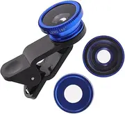 UTHCLO Portable Smartphone Camera Lens Super Wide Angle Macro Fisheye Clip Lens Easy to Install