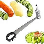 Slicer - Manual Slicer Spaghetti Zucchini Tool | Vegetable Grater Spaghetti, Zucchini Noodle Maker, Handheld Kitchen Gadgets for Cucumber Potato Carrot Food Make