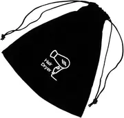 FOYTOKI Travel Hair Dryer Bag Drawstring Velvet Pouch Hair Curler Organizer Beauty Tools Storage Makeup Brush Bag Easy Access 1pc