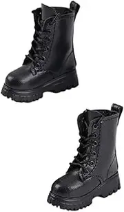 Perfeclan 1:6 Action Figures Boots Doll Shoes Collections Fashion for 12inch Girl Dolls Costume Accessories 12 inch Female Doll Boots