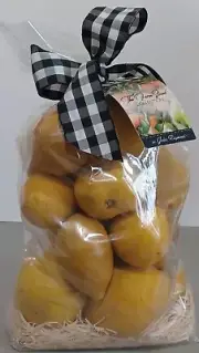 Julia Raymond, The Farm Stand Collection, Lemons, Bowl Filler, 24oz, New
