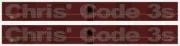 Adhesive Vinyl Coach Decal suit OO gauge Hornby / Lima - EWS Super GUV 94538