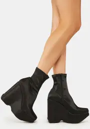 [Public Desire] Versus Wedge Boots