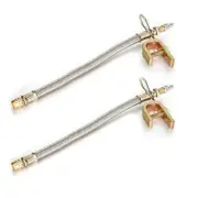 Convenient 12 Valve Stem Extenders for Trucks Campers and More Pack of 2
