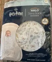 Halo Sleep Sack Swaddle Cotton Wizarding Harry Potter S/P In Pkg 3-6 Months