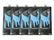Zero Friction Golf Gloves Carolina Blue Compression One Size Men's Left 5 Pack