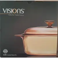 在飛比找蝦皮購物優惠-康寧visions晶彩透明鍋3.25L--全新