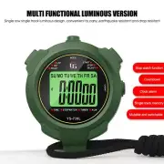 Sports Stopwatch Digital Handheld Sports Stopwatch Code Tabl e Light Night R8M5