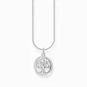 Buy Necklace with tree of love pendant and white zirconia by Thomas Sabo online - THOMAS SABO Australia
