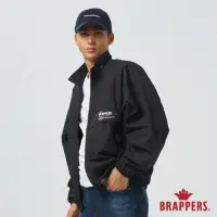 在飛比找momo購物網優惠-【BRAPPERS】男款 率性立領休閒夾克(黑)