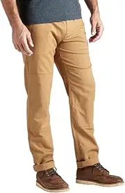 [Howler Brothers] Men's ATX Work Pants, Duck Brown Canvas