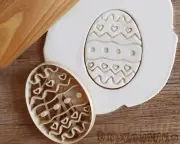 Easter Egg Cookie Cutter Pastry Fondant Dough Biscuit