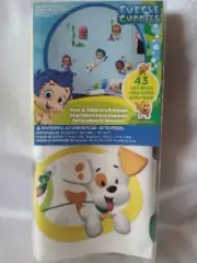 Nickelodeon Bubble Guppies Peel & Stick Wall Decals 43 Self Adhesive Pre Cut NOS