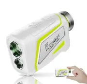 FOSSiBOT C1000F Golf Laser Rangefinder, 3-Point Measurement, LCD Black Display,