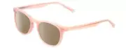 Prive Revaux Show Off Single Womens Round Polarized Sunglasses Crystal Pink 48mm