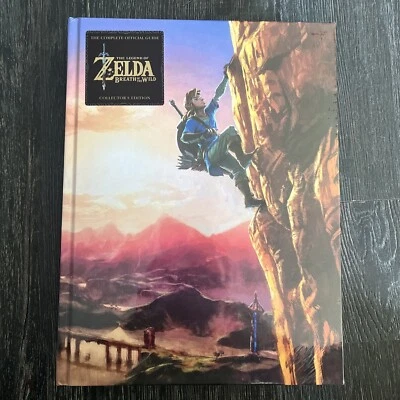 The Legend of Zelda: Breath of the Wild collectors edition guide NEW & SEALED